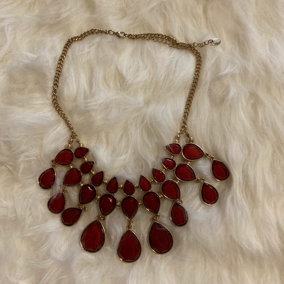🌸 Claire’s Matching Red Necklace and Brace… - Picture 1 of 4